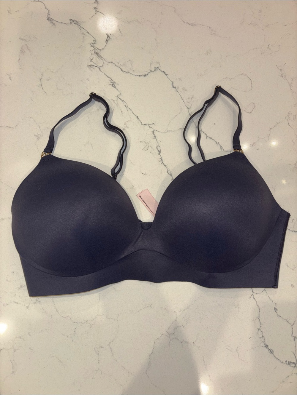 Victoria's Secret Navy Molded Lightly Padded T-Shirt Bra
